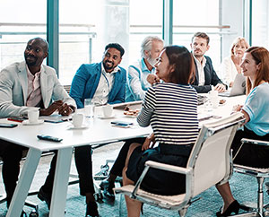 group of business people