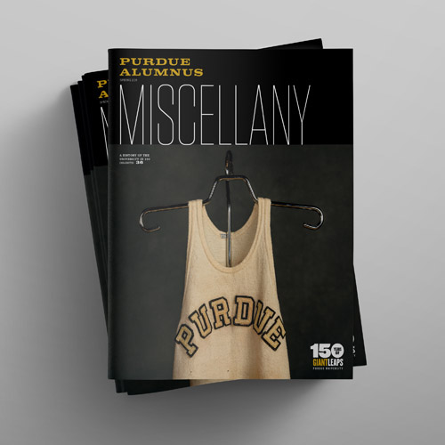 Purdue Alumnus magazine cover