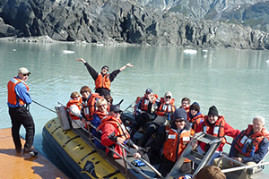 People in boat
