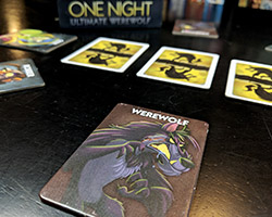 One Night Ultimate Werewolf board game